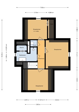 Floorplan - Noordduynen 23, 4506 GW Cadzand